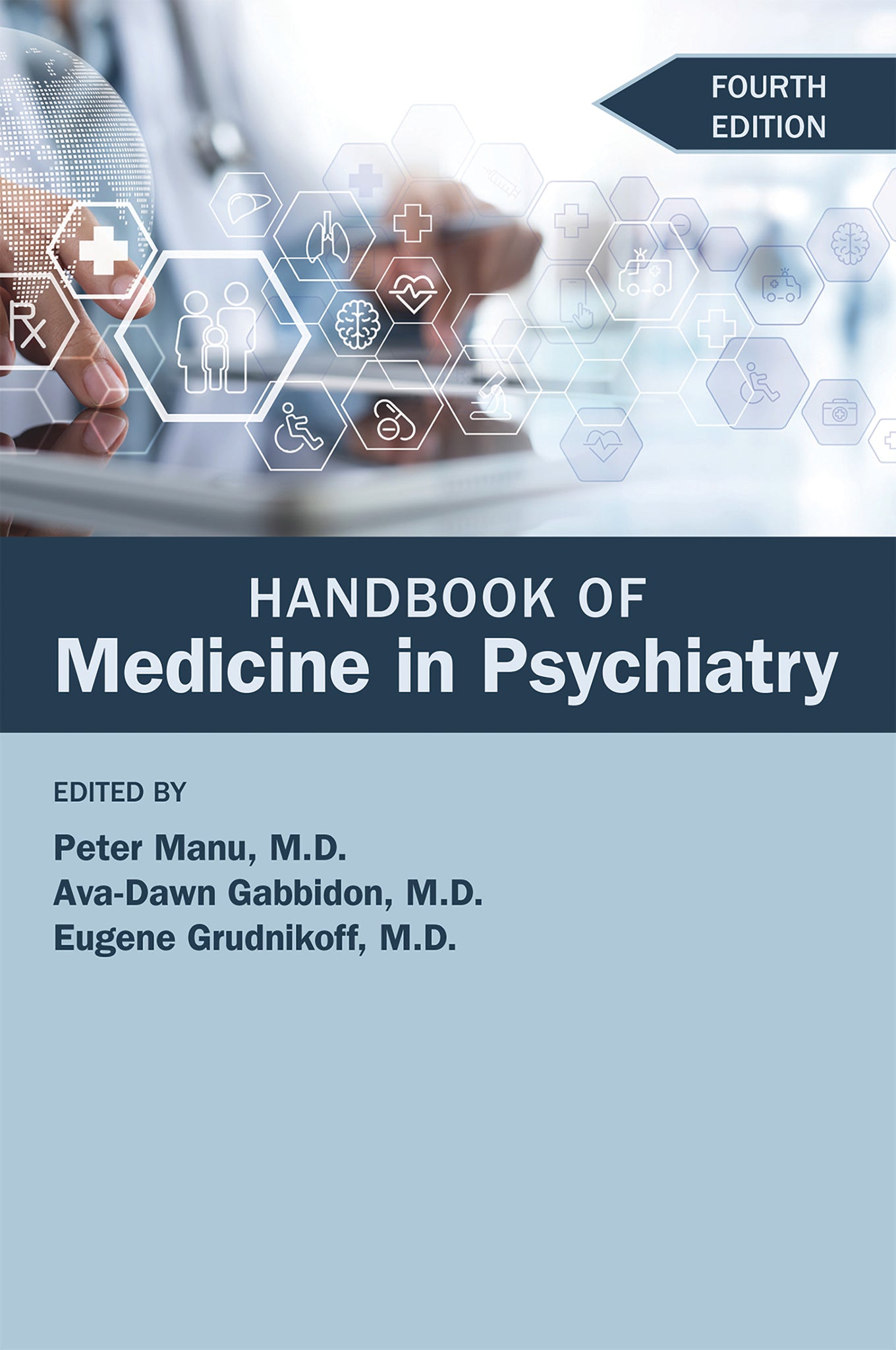 Cover image for Handbook of Medicine in Psychiatry ISBN 9798894551296